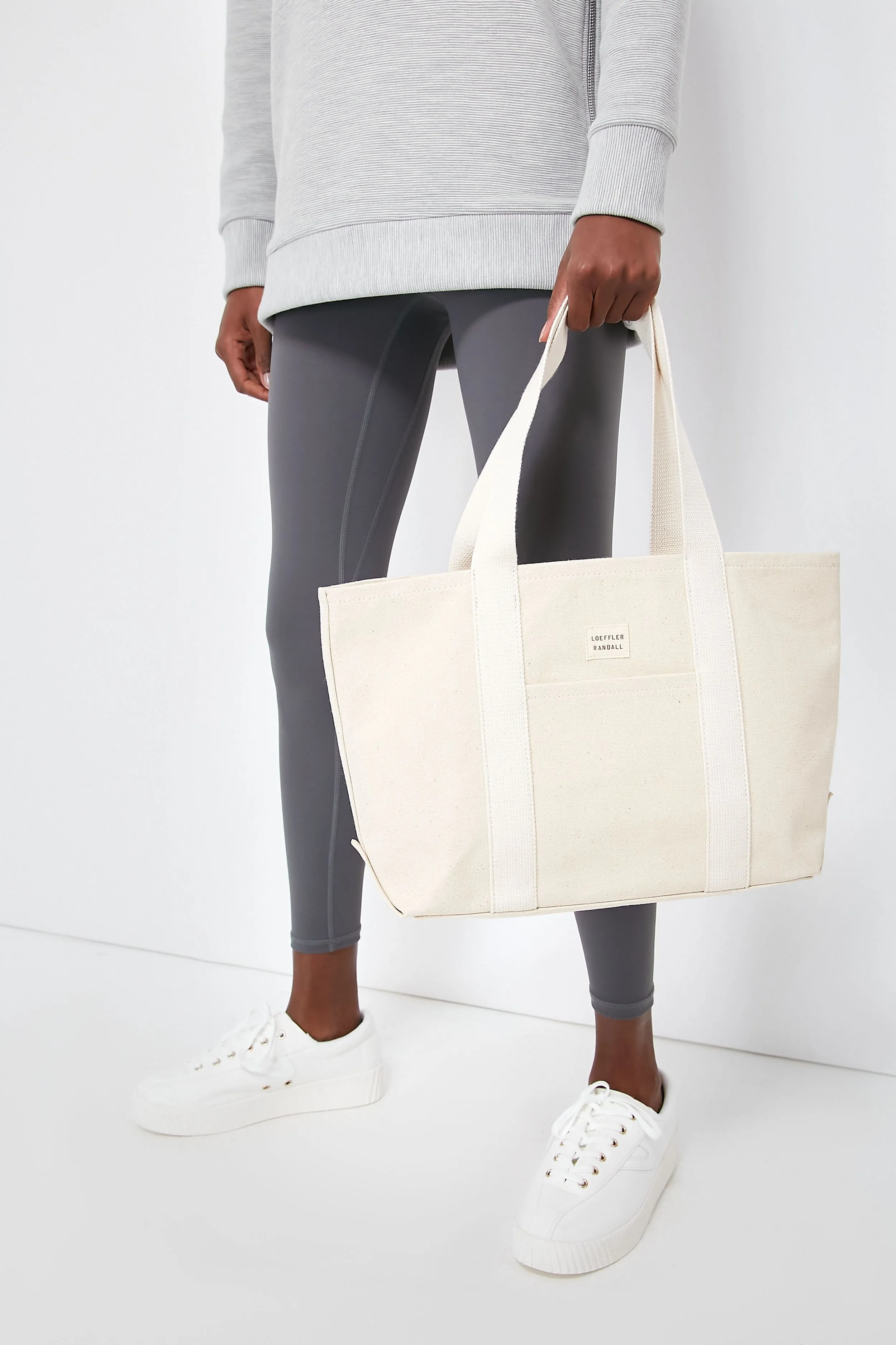 Natural Canvas Bennett Medium Tote