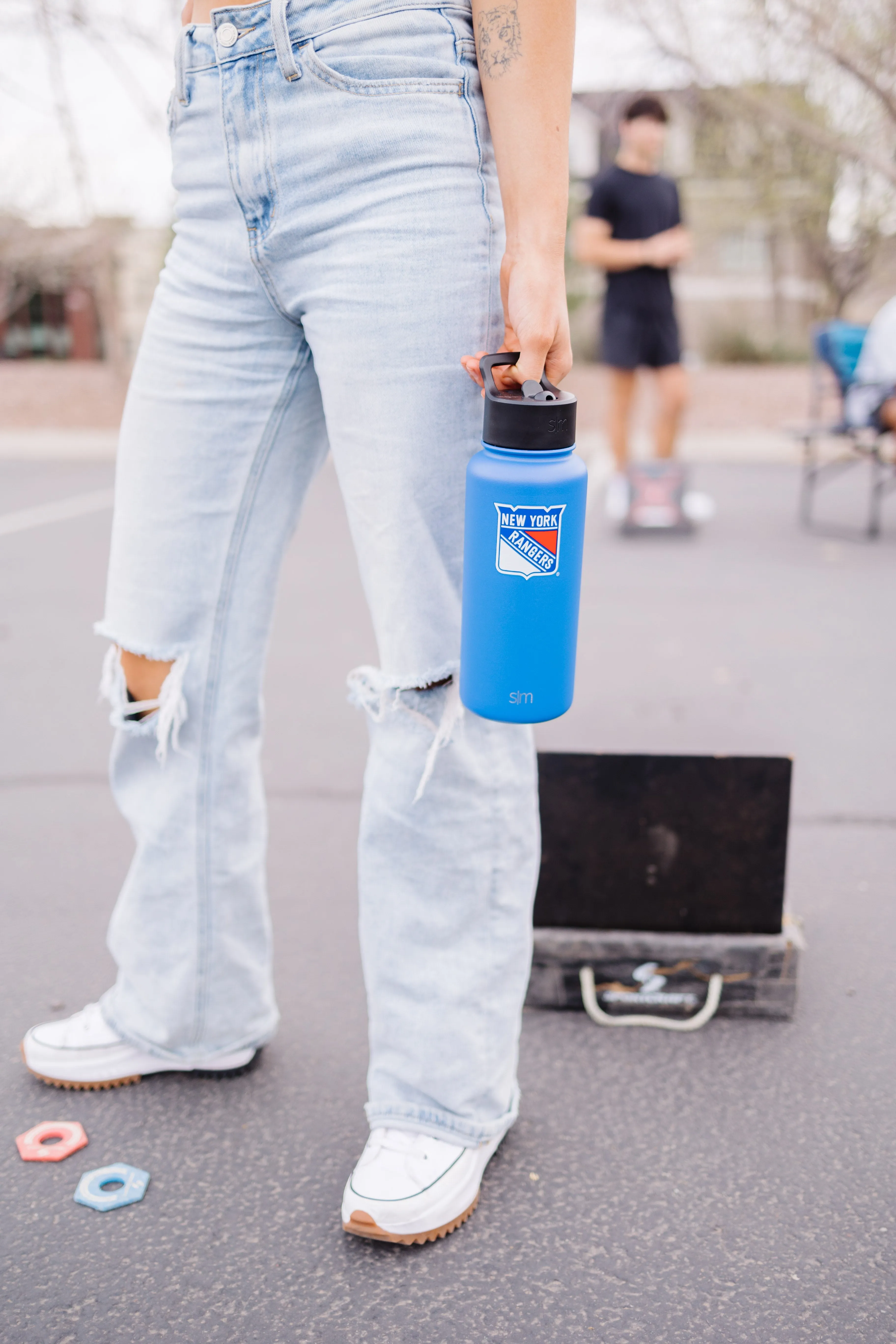 NHL Summit Insulated Water Bottle with Straw Lid