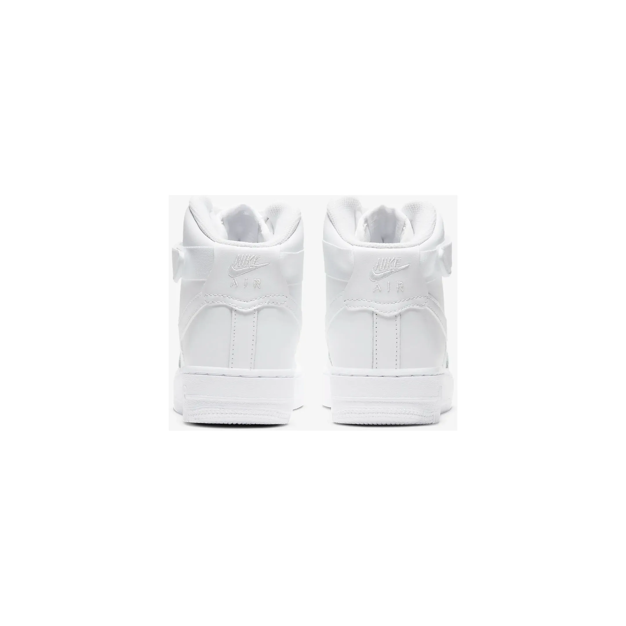 Nike Kid's Air Force 1 High LE Shoes - All White