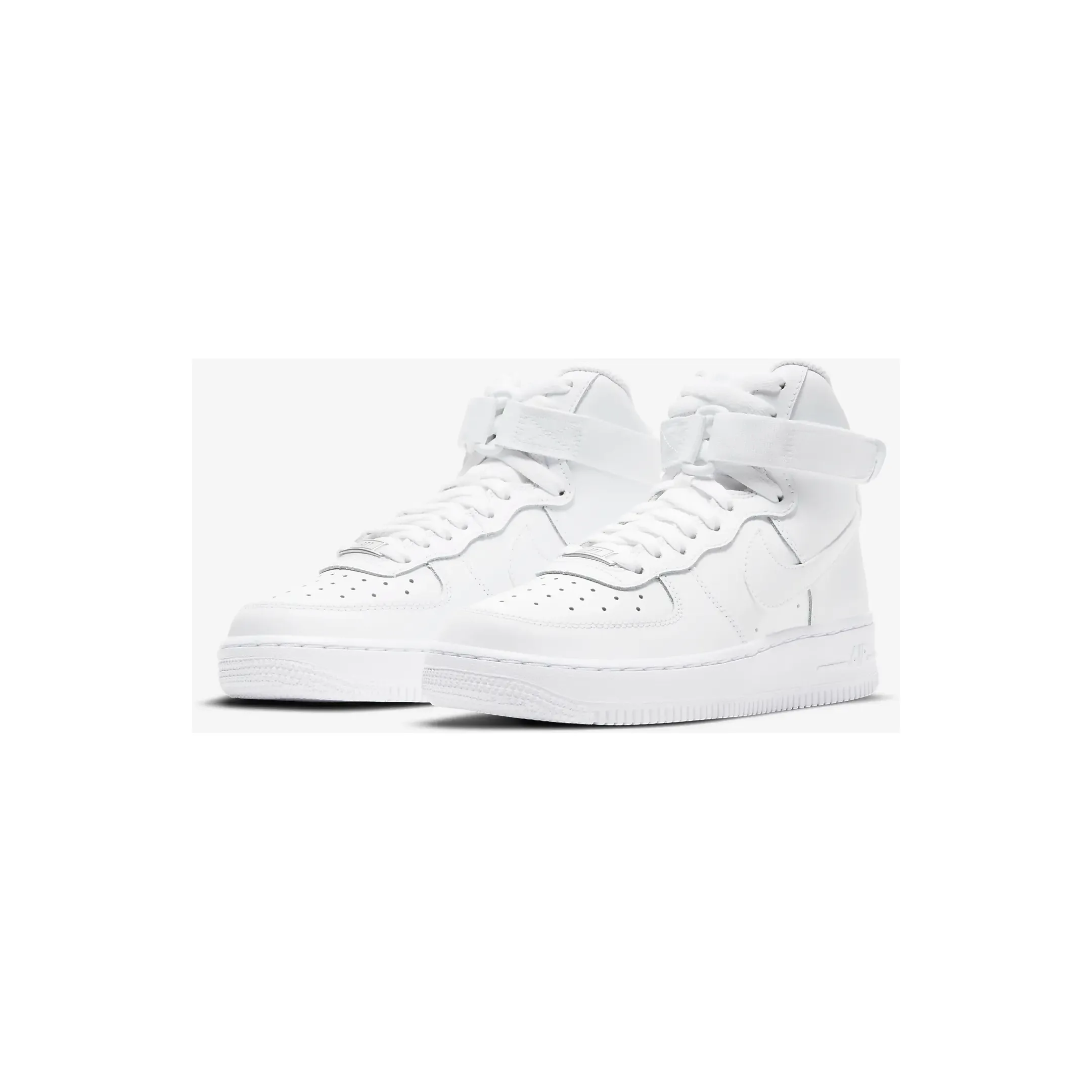 Nike Kid's Air Force 1 High LE Shoes - All White