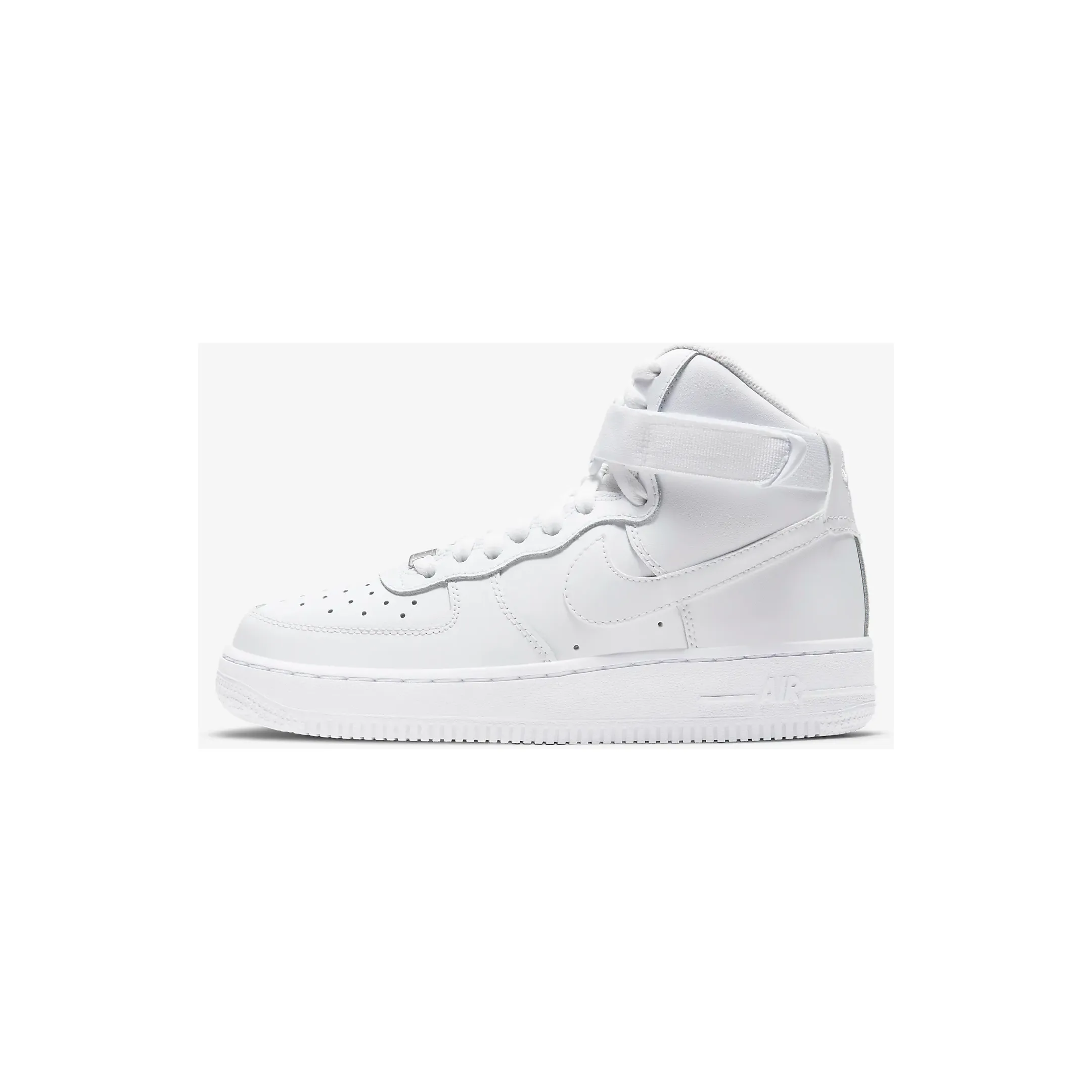 Nike Kid's Air Force 1 High LE Shoes - All White