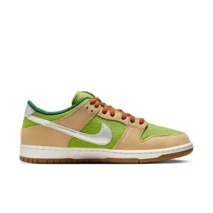 Nike SB Dunk Low Pro "Escargot" Sesame- Metallic Silver - Pear - Fir