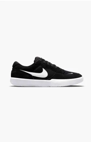 Nike SB Force 58 Skate Shoe, Black/White