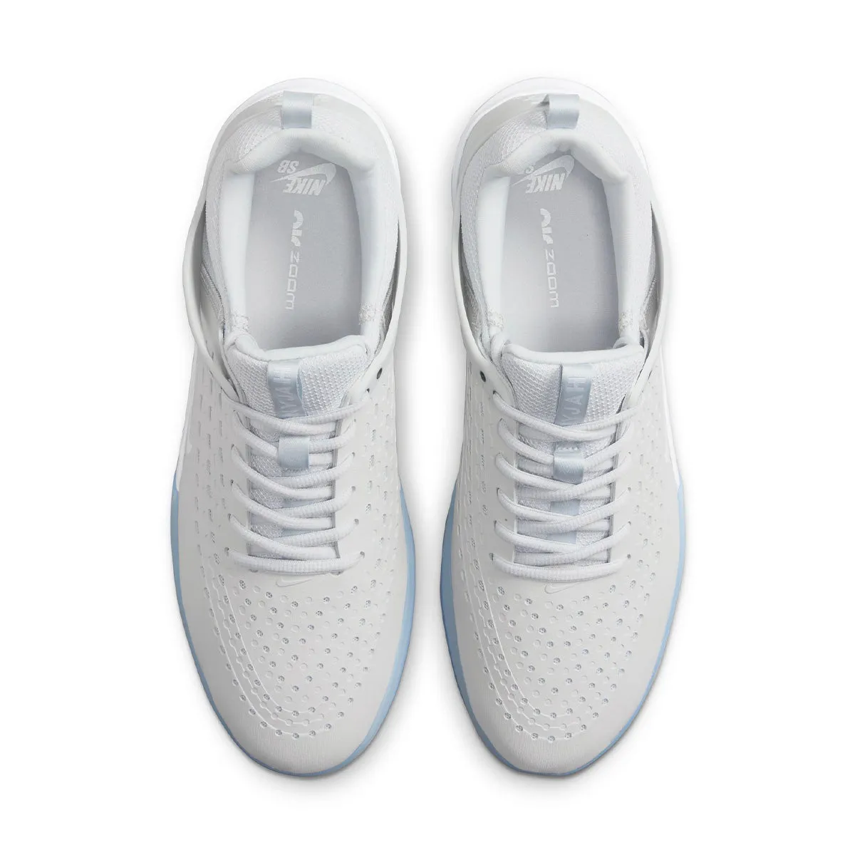 Nike SB - Nyjah 3 Shoes Pure Platinum/White-Pure Platinum-Volt