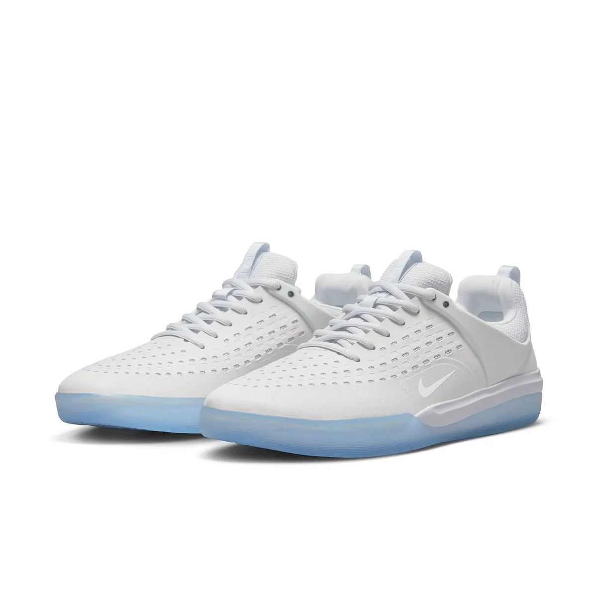 Nike SB - Nyjah 3 Shoes Pure Platinum/White-Pure Platinum-Volt