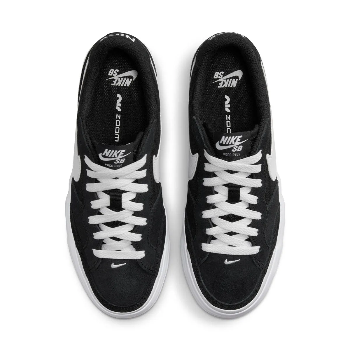 Nike SB - Pogo Plus Womens Shoes Black/White-Black-White