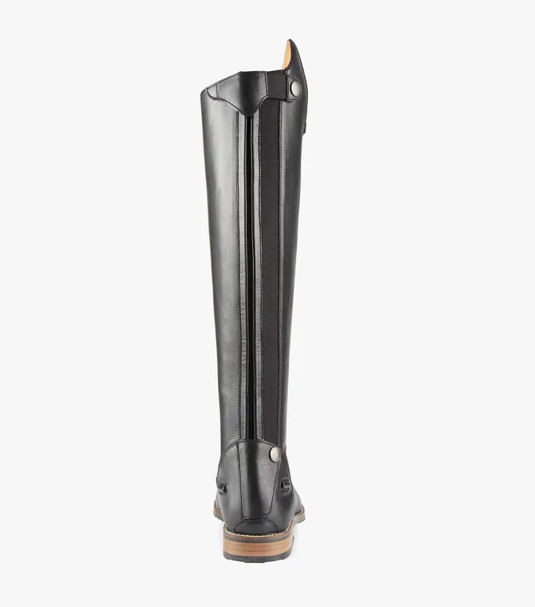 Premier Equine Maurizia Ladies Lace Front Tall Leather Riding Boots - Black