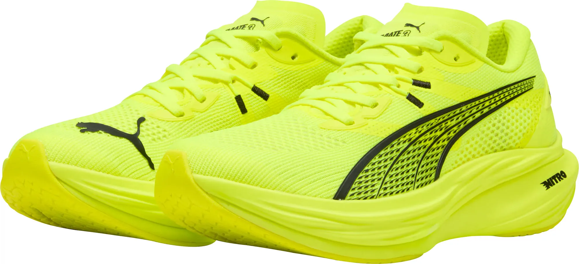 Puma Deviate Nitro 3 Mens Running Shoes - Yellow