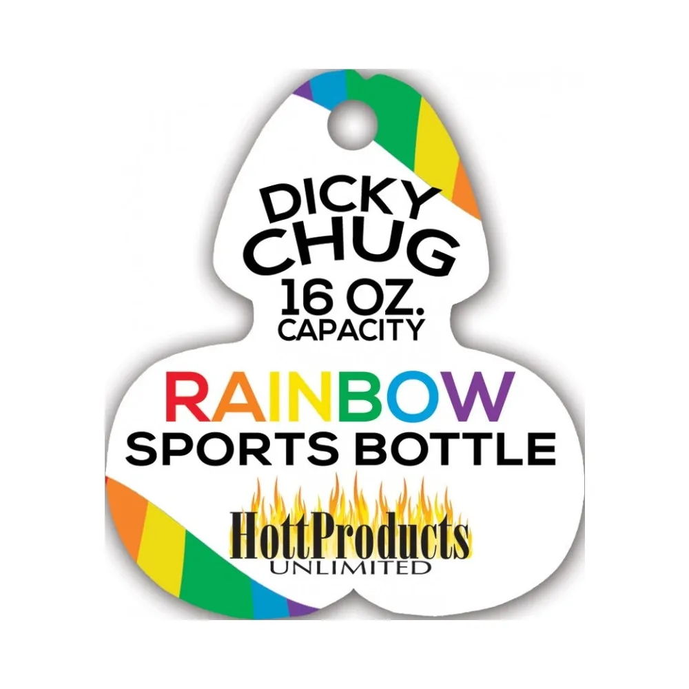 Rainbow Dicky Chug Sports Bottle