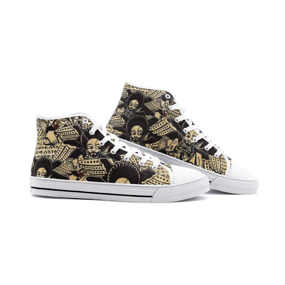 SATTA MASSAGANA Unisex High Top Canvas Shoes