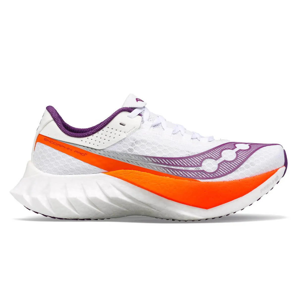 Saucony Endorphin Pro 4 Womens | White/violet