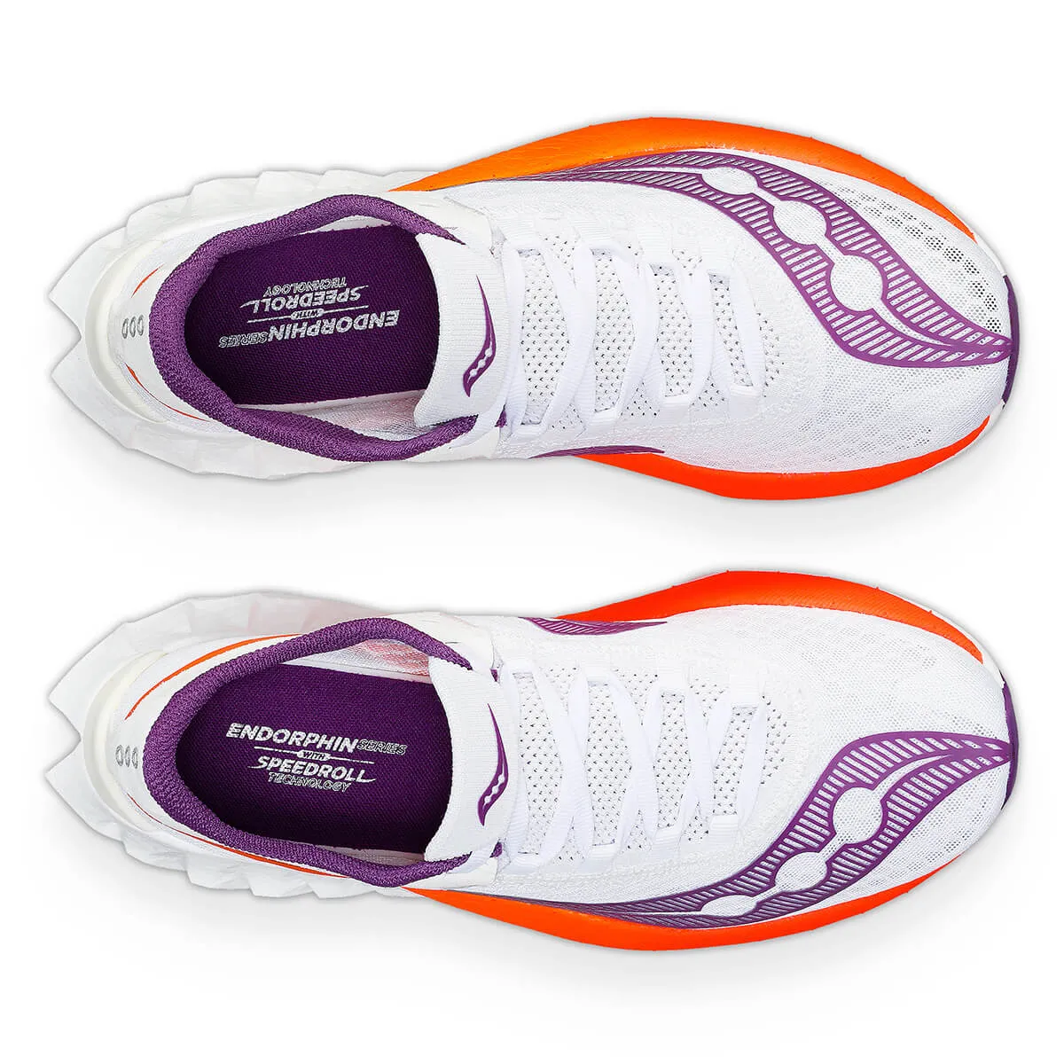 Saucony Endorphin Pro 4 Womens | White/violet