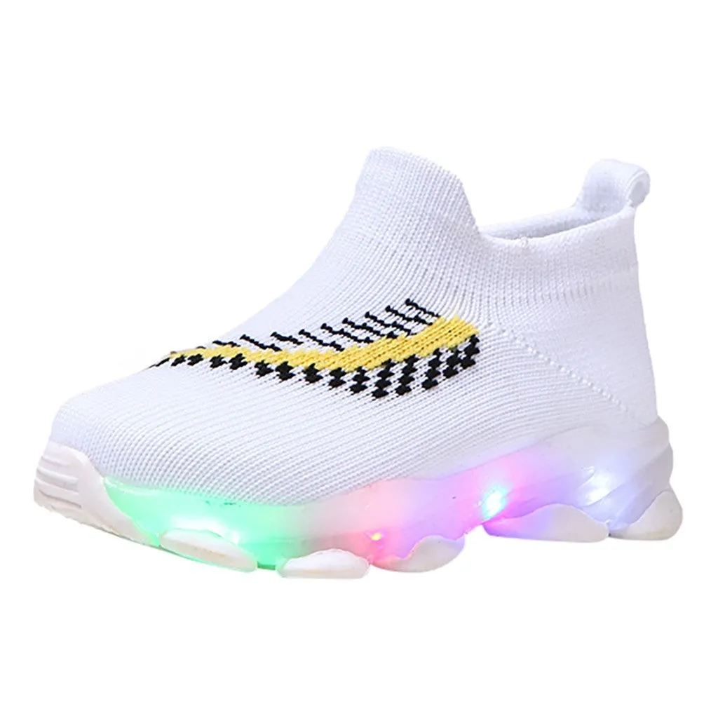 Sensor Light Led Light Socks Shoes Boys And Girls Light Shoes