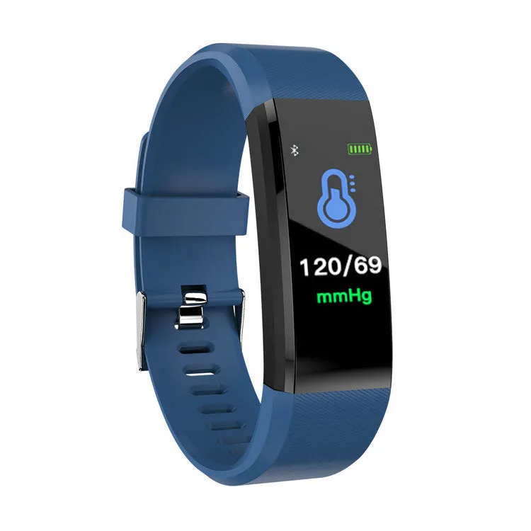 Smart Bracelet Color Screen Watch Step Counting Heart Rate Sports Gift Student