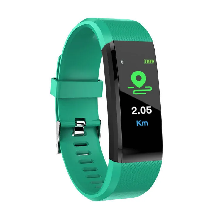 Smart Bracelet Color Screen Watch Step Counting Heart Rate Sports Gift Student