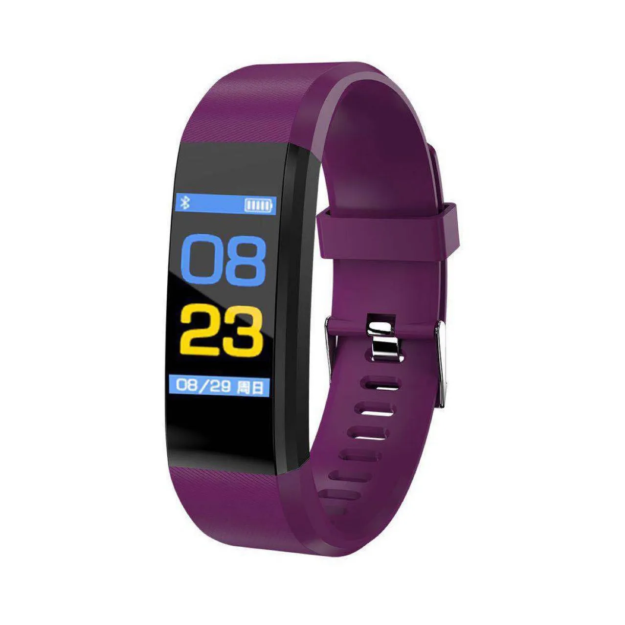 Smart Bracelet Color Screen Watch Step Counting Heart Rate Sports Gift Student