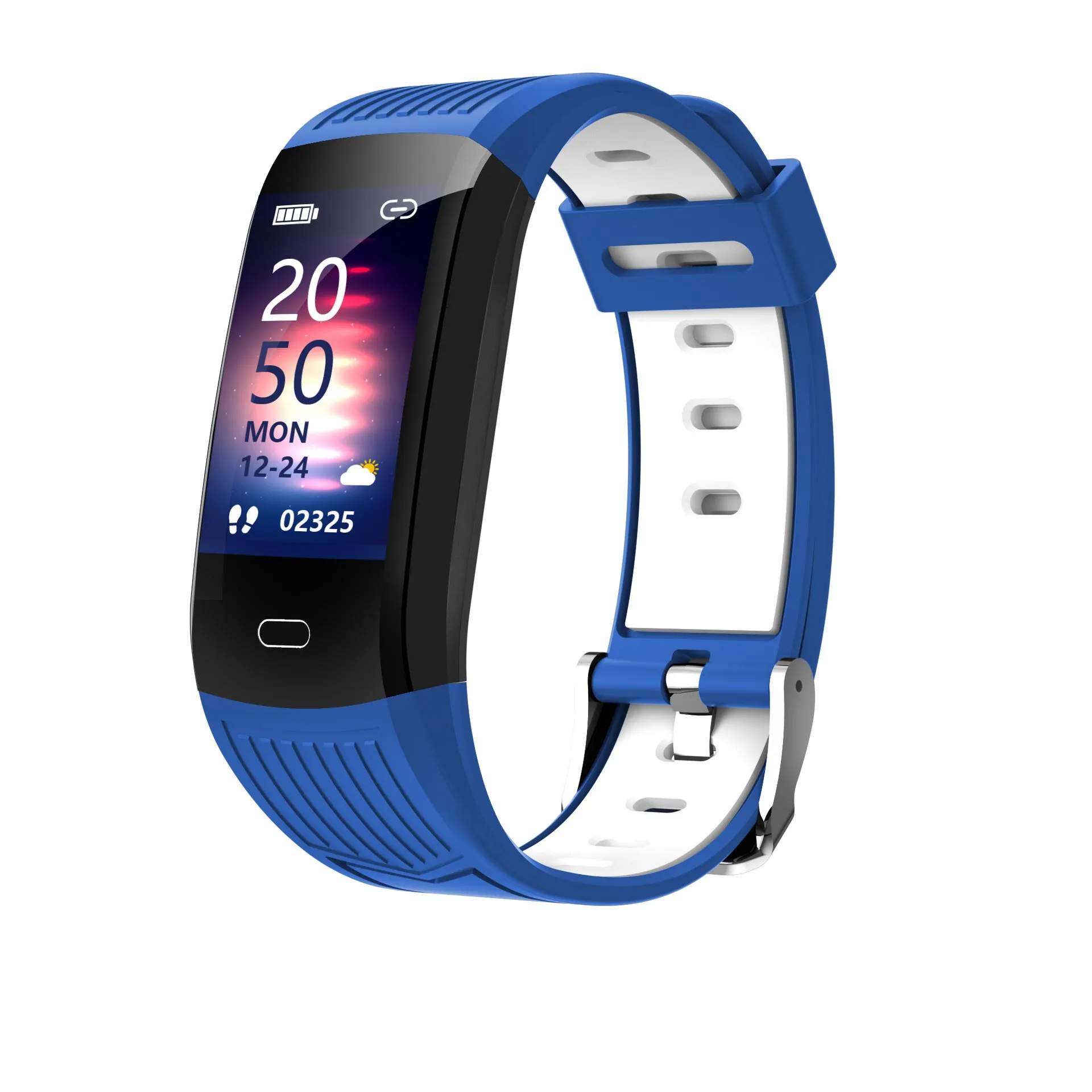 Smart Bracelet Custom Wallpaper Heart Rate Monitoring Weather Music Waterproof Sports Bracelet Watch