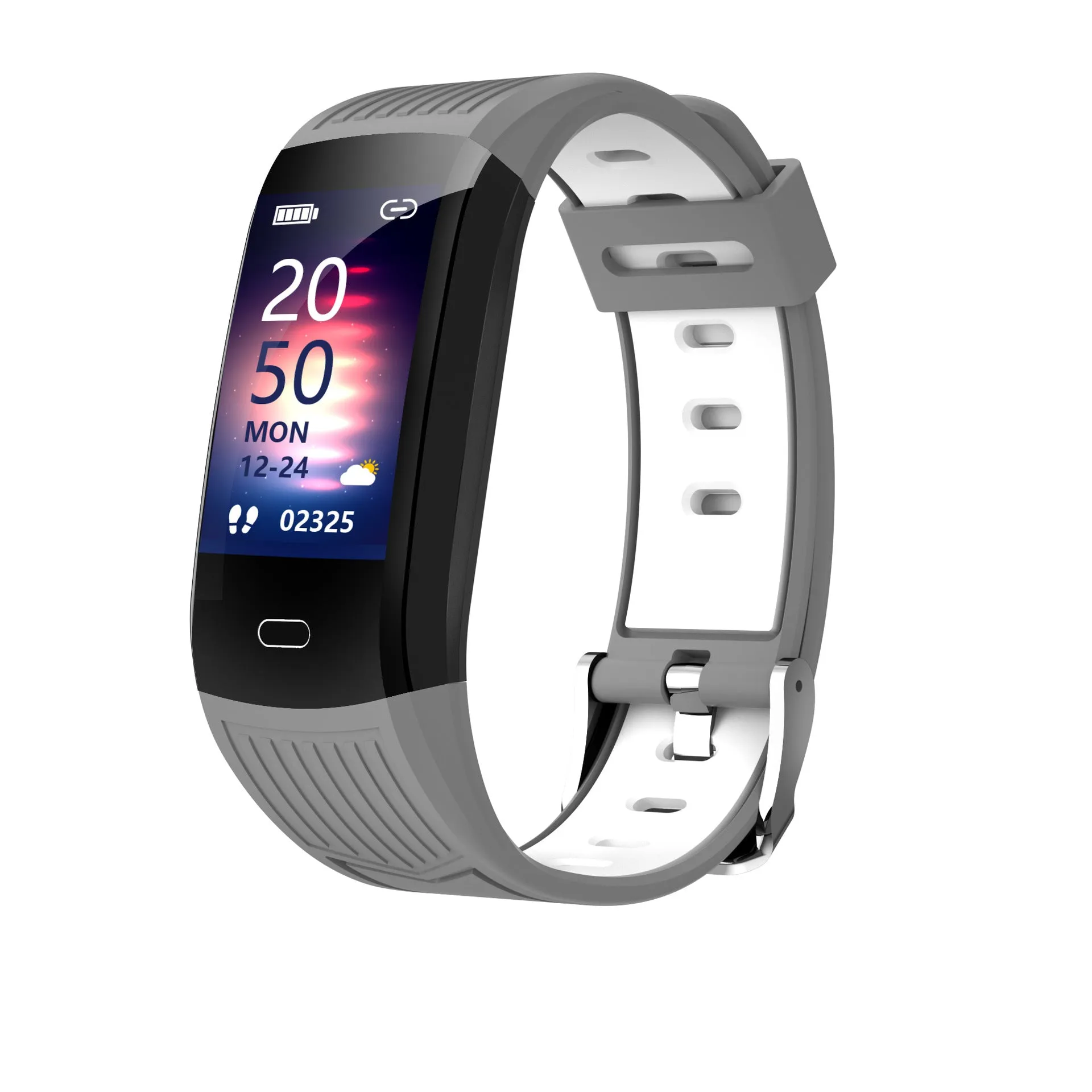 Smart Bracelet Custom Wallpaper Heart Rate Monitoring Weather Music Waterproof Sports Bracelet Watch