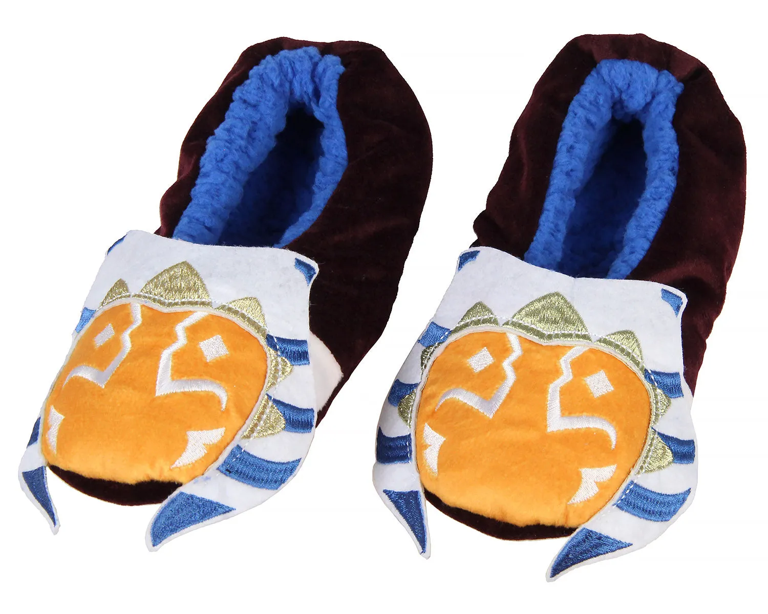 Star Wars Clone Wars Ahsoka Tano Slipper Socks No-Slip Sole