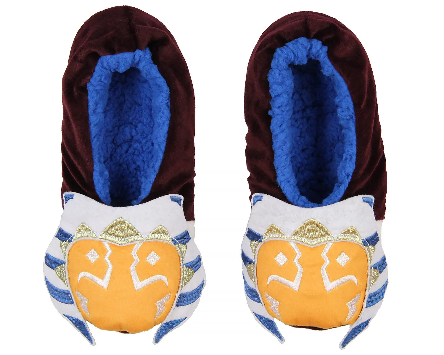 Star Wars Clone Wars Ahsoka Tano Slipper Socks No-Slip Sole