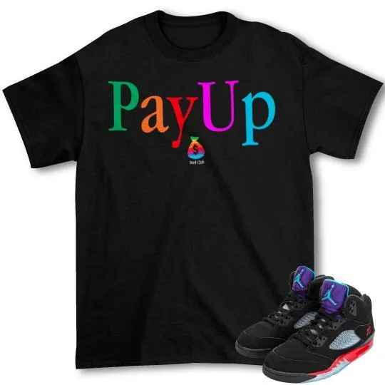 Top 3 Retro 5 sneaker shirt