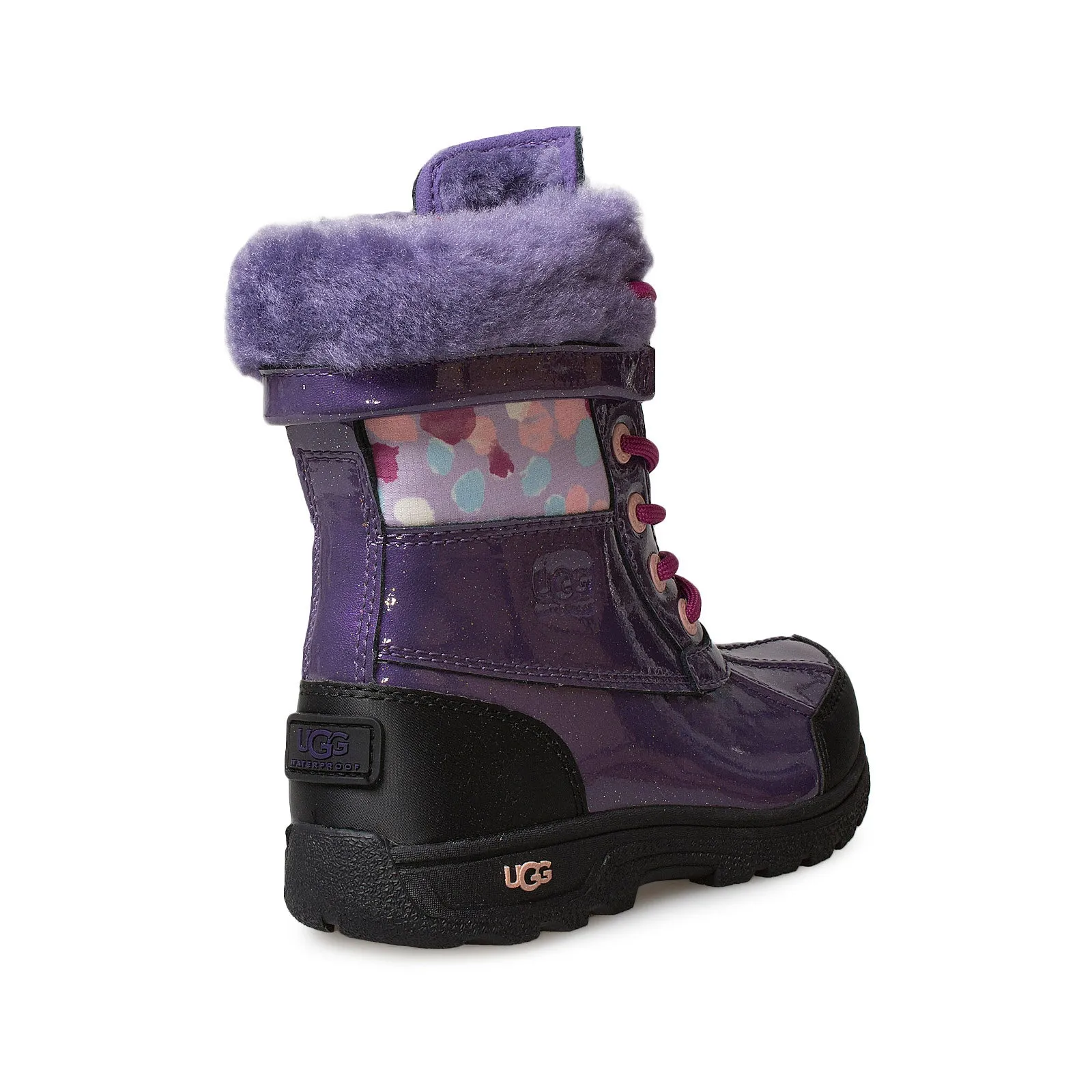 UGG Butte II Purple Velvet Boots - Youth