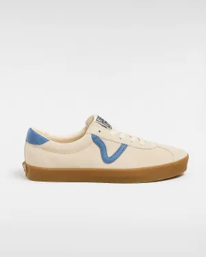 VANS MEN'S SPORT LOW WHITE/NAVY SNEAKER SHOES