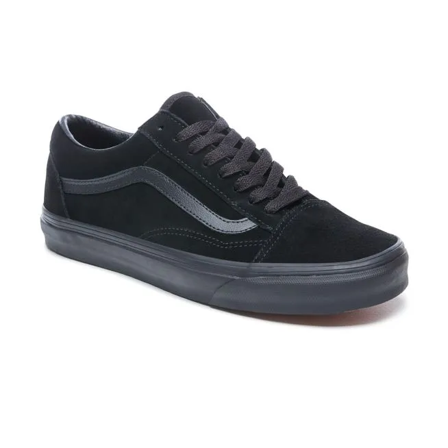 VANS SUEDE OLDSKOOL SHOES - Black