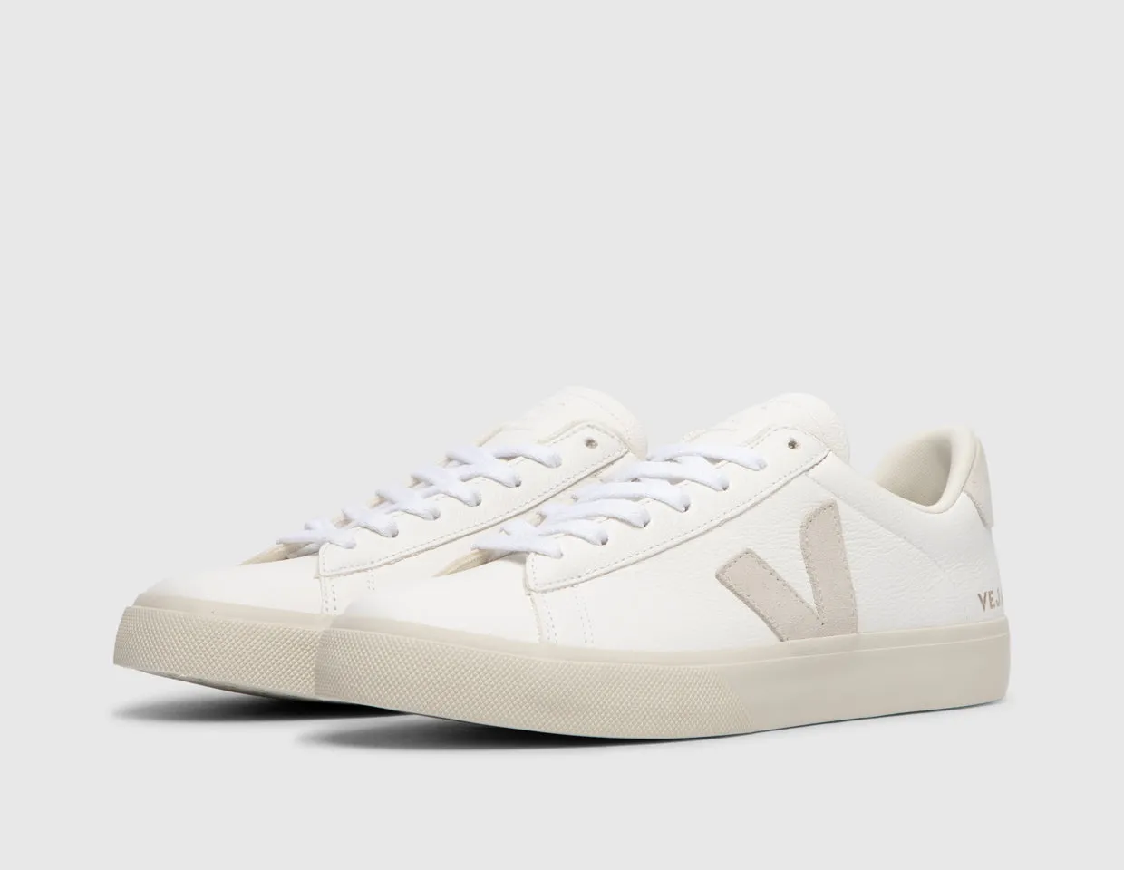 VEJA Women's Campo Extra White / Natural Suede