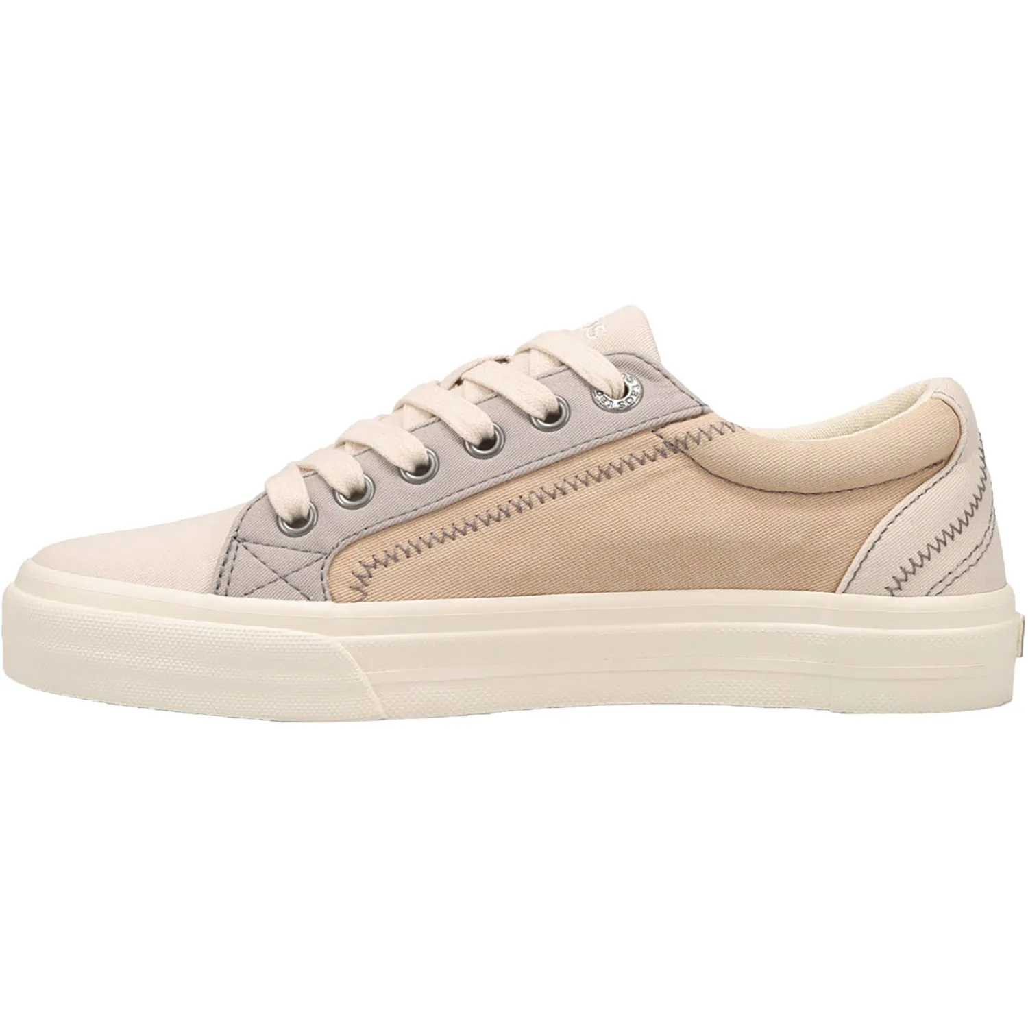 Women's Taos Plim Soul Ecru/Tan Multi Canvas