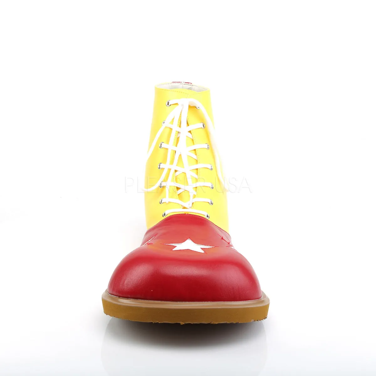 Yellow and Red Clown Shoes